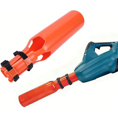 Decdeal Accessoire Amplificateur d'Air pour Souffleur à Feuilles - Orange - Pour Allée Pelouse (1/5)