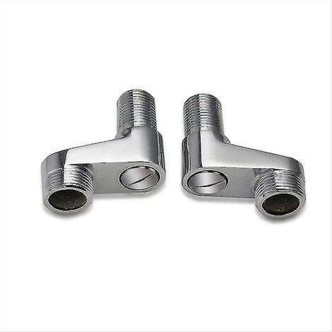 Set mit 2 Badewannenarmatur-Adaptern, verstellbarem Schwenkarm, 25 mm und 20 mm, Duscharmatur, Badarmatur, Mischbatterie aus massivem Messing, Starlight - Snngv (1/5)
