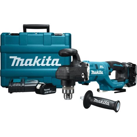 MAKITA DDA450RTE 18v Angle drill 13mm keyed chuck