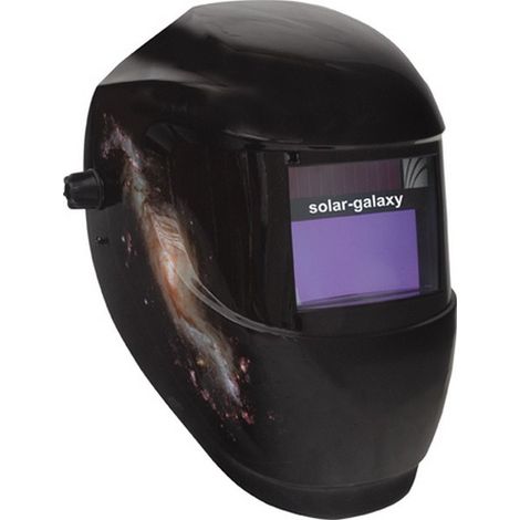 Casco Di Saldatura, Modello: Auto Casco Solare Galassia, Velocità Di Commutazione Luce-Buio 0,1 Ms, Tempo Alleggerimento: S Continue