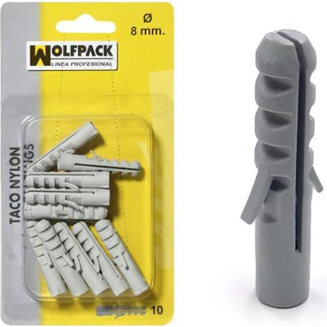 Taco Nylon 5 mm. (50 Piezas)
