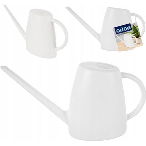 Arrosoir en plastique blanc, 1,6 l (1/3)