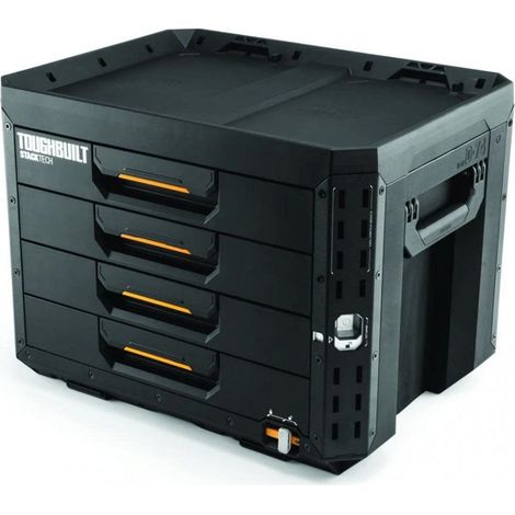 StackTech 4-Tiroirs Locking Box - TOUGHBUILT - TB-B1-D-74-BEA