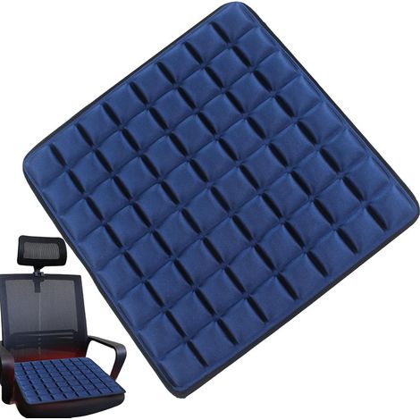 Coussin de bureau pour chaise - d'assise en coton respirant (1/5)