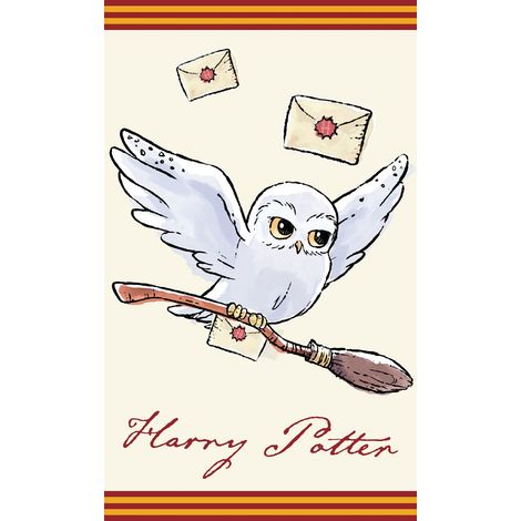 Asciugamano piccolo di Harry Potter, 30 x 50 cm, in cotone. (1/2)