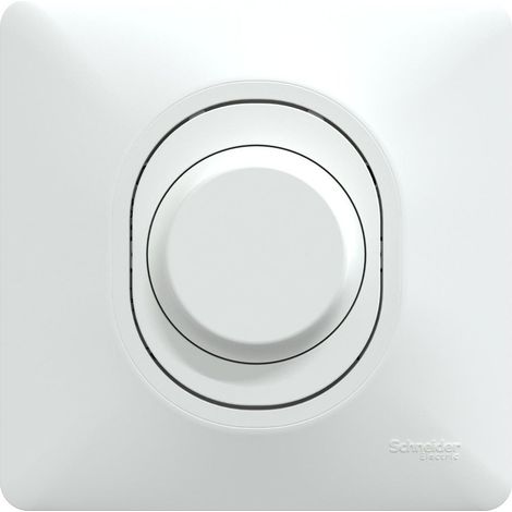 SCHNEIDER ELECTRIC Variateur de lumière universel complet Ovalis, SCHNEIDER ELECTRIC, blanc (1/5)