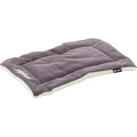 Flamingo Cushion for Dogs And Cats - 40 x 25 x 2 cm - Ultra Soft Removable Cover - Popular Colour Dark Taupe (1/2)