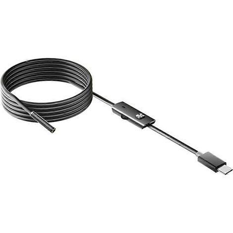 Endoscope USB-C OTG 7,0 mm avec caméra d'inspection étanche IP67 et 6 LED pour Android (contrôle moteur). (1/5)