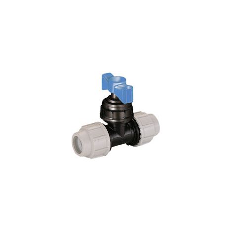 Plasson Plastic 25mm Stop Tap for PE Pipes - WRAS Approved (1/2)