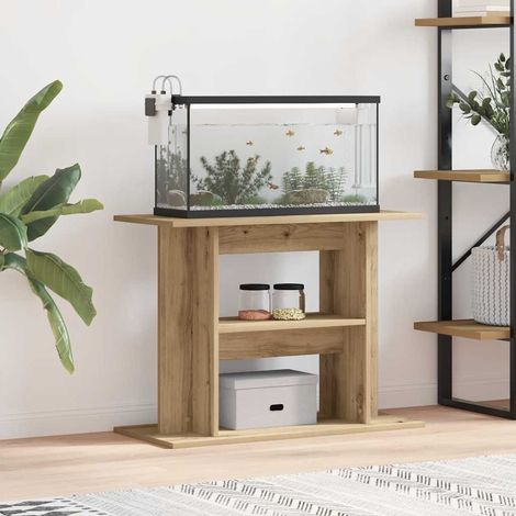 Aquariumständer Artisan Oak 80x35x60 cm Holzwerkstoff