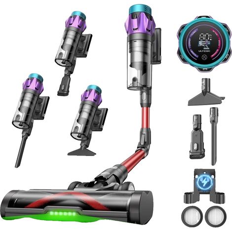 Aspirateur sans fil, aspiration puissante, longue autonomie, Ultenic U18 Power Pro (1/2)