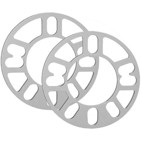 2 Elargisseurs de voie 3mm univrersels - couleur gris (1/2)