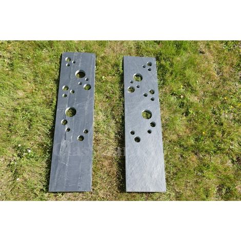 TOTEM ARDOISE Bulles 2 - Pack de 2