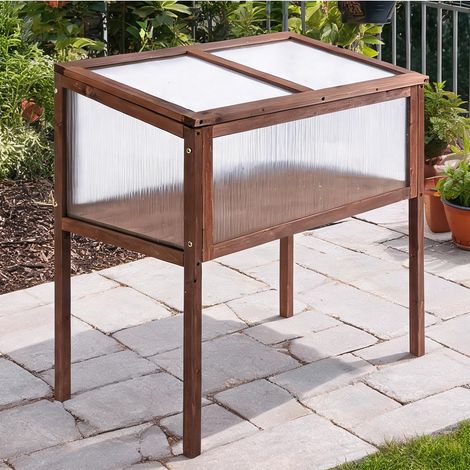 Serre de jardin en tannenholz PC-Platte 90 x 50 x 93 cm (1/5)