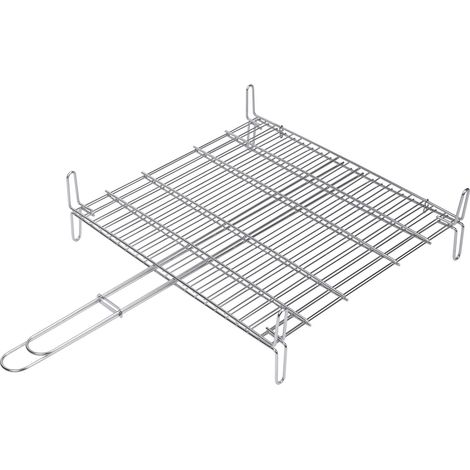 Sauvic Griglia Doppia Inossidabile 50x50 cm