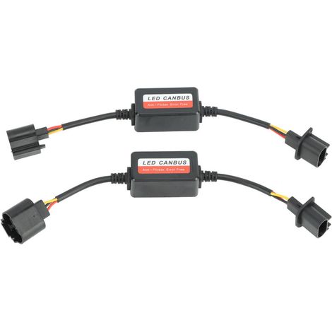 Stück LED-Scheinwerferdecoder, Canbus-Decoderwiderstand Canbus-Widerstand für H13 9008 Stecker Nebelscheinwerfer. (1/5)