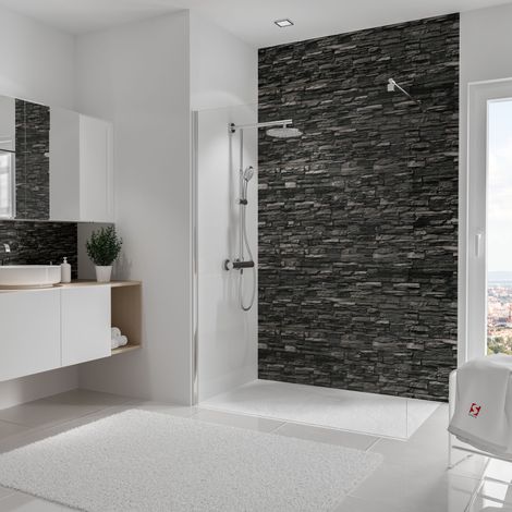 Panneau mural Parement ardoise, Schulte, 150 x 255 cm