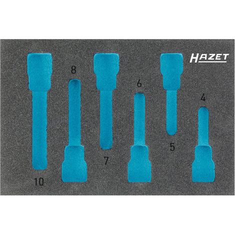 Garniture en mousse souple bimatière 163-302L HAZET (1/2)