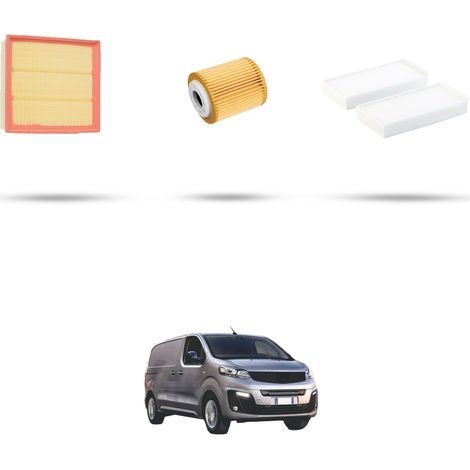 Kit tagliando 3 filtri compatibile con Fiat Scudo III 1.5 Multijet 75kw dal 2022 (1/5)