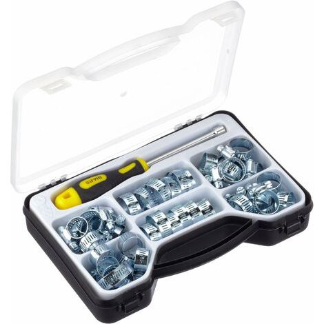Attaches de câble Ensemble d'attaches de câble, pinces multi-jauge (50pcs) (1/5)
