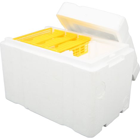 Cage de transport pour reines d'abeilles en mousse - Boîte d'accouplement compacte pour apiculteurs (1/5)
