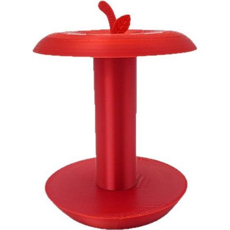 Porte-essuie-tout en forme de pomme - Décoration intérieure amusante et créative - pour la cuisine et la salle de bain - rouge (1/5)