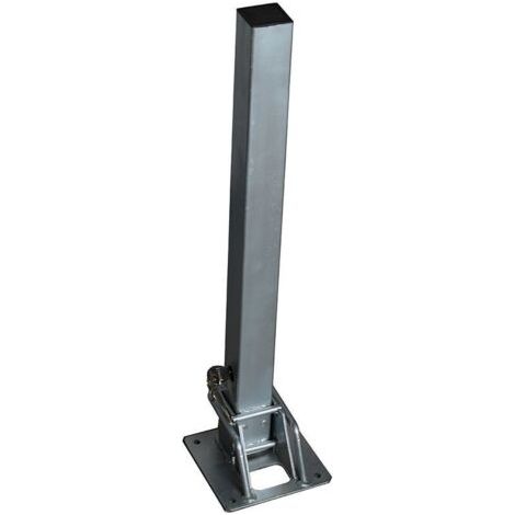 Barrière de parking avec cylindre, modèle « poteau » (1/2)