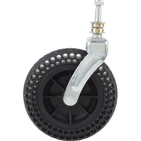 Ortviai Roue Avant de Chariot 8 pouces en Caoutchouc TPE Antidérapant – Charge Max. 75 kg (1/5)