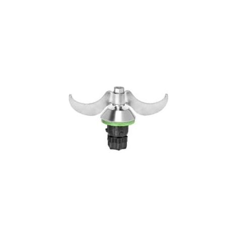 Kaelt - Couteau à Pâte pour Thermomix Bimby TM5 TM6, Couteaux Lames Mélangeur de Pâte pour Thermomix TM 5 TM 6 adaptées au Pétrissage du Pain, Nettoyage facile, Lames en acier inoxydable (1/5)