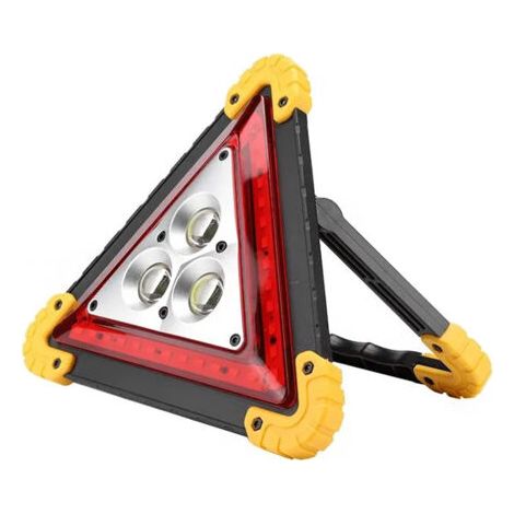 Triangles de Signalisation pour Auto, LED Triangle de Panne de Voiture Multifonction,Portable Panneau d'ArrêT