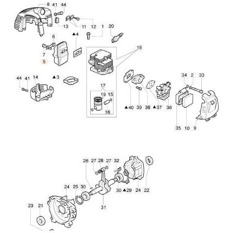 ORIGINAL SCHALLDÄMPFER EMAK 58040140AR