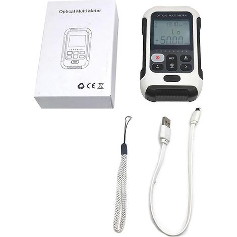 3-in-1-Leistungsmesser mit optischer Fehlerortung, Netzwerktester, multifunktional und präzise für Glasfasern
