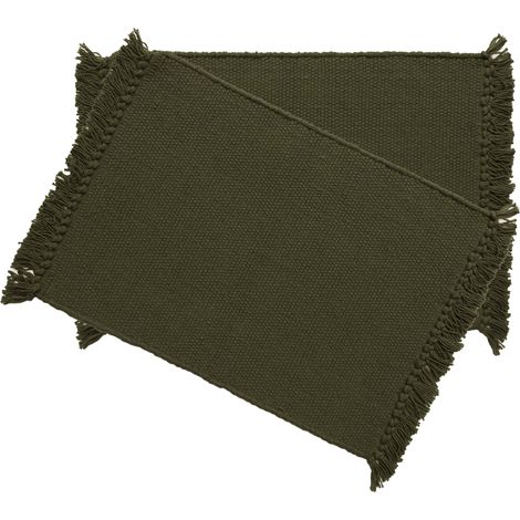 Set de table PAPEETE avec franges