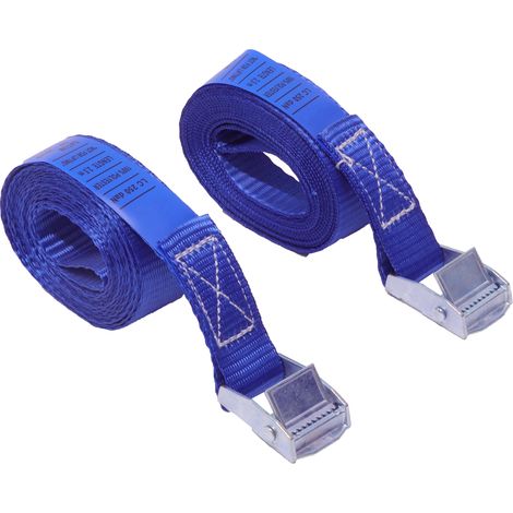 Spanngurt 2,5 m mit Klemmschnalle - Pro Set 2 Stück