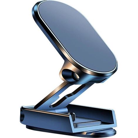 Support Magnétique Pliable pour Téléphone Voiture - Universel - Base 360° - Compatible avec iPhone/Samsung - Tous Smartphones (1/5)