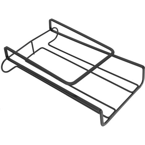 Porte-Verres À Vin En Fer - Support De Rangement Sous Étagère Sans Perçage - Pour Cuisine Et Salon - Lot De 1 (1/5)