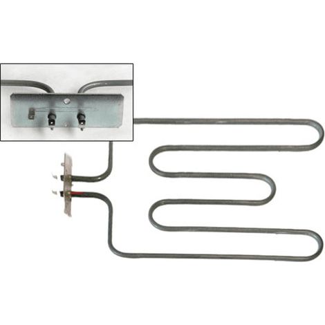 Résistance sole 1530W (93700953) Four, cuisinière CANDY, GASFIRE, HOOVER, ROSIERES, ZEROWAT, ZEROWATT (1/3)