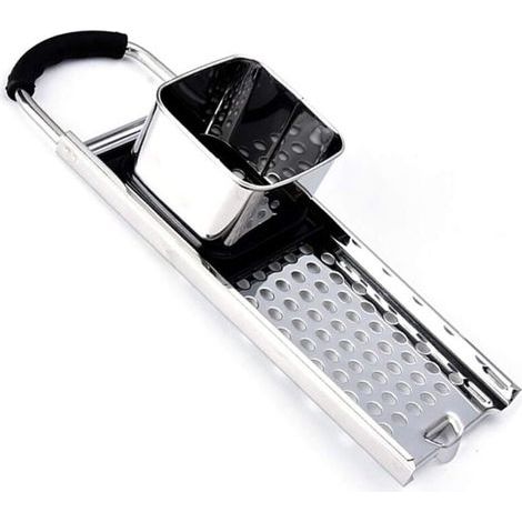 Rabot à Spätzle en INOX, Râpe Grille Passoire 32.5 x 11 x 6.5 cm pour Spätzle, Cuisine en Acier Inoxydable à Spätzle Machine à Nouilles Moule à Pâtes Outil de Cuisson (1/5)