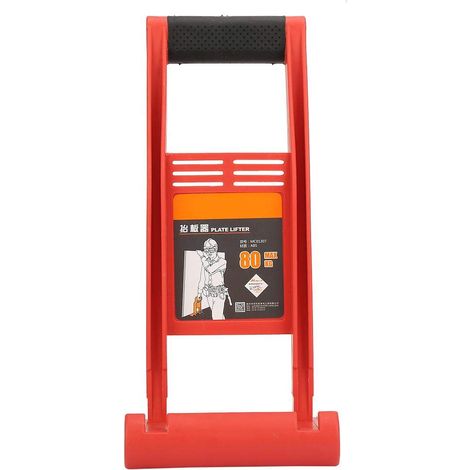 Gipswagen mit 80 kg Tragkraft – rutschfester TRP-Griff – Transportbrett – Werkzeug