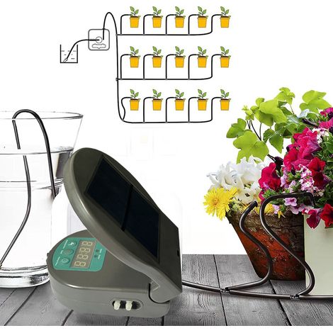 Solar-Gießkanne für den Außenbereich, Lazy-Gießkanne für den Innenbereich, automatische Blumengießkanne, Topfpflanzen-Gießkanne (1/5)