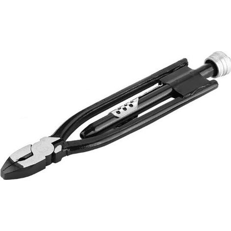8-1/2" Drahtverriegelungszange mit Torsionsverriegelung, Sicherheitsgriffen und Seitenschneider (9 Zoll)