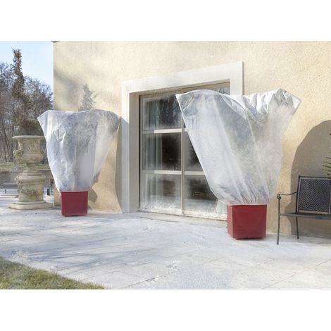 Lot de 2 housses d'hivernage 2 x 1,80 m Ø 1,25 m (1/10)