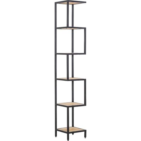 Etagère en bois de manguier et métal Ulysse (1/5)