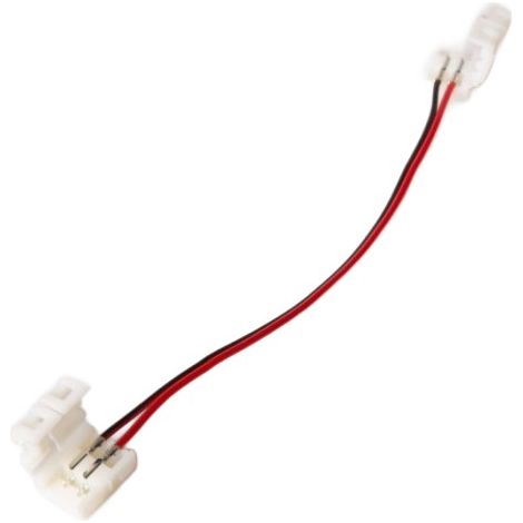 Connecteur double ruban LED mono 10mm câble IP63 Ecolight (1/2)