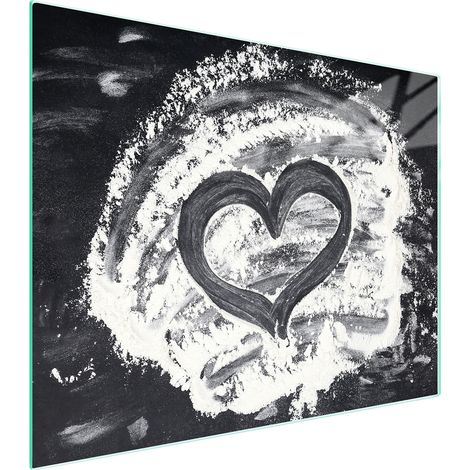 TABLA DE CORTAR DE VIDRIO 52x40 CORAZÓN (1/5)