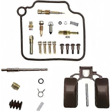 Applicable àKit de réparation de carburateur Piaggio Fly 125/150 - Ensemble soupape à flotteur et joint pour moteurs 4T (1/5)