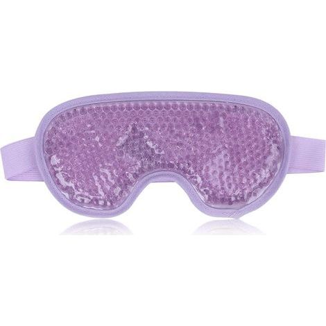 Le refroidissement du masque pour les yeux peut être réutilisé (violet),
