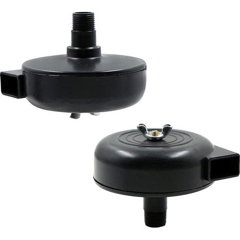 Filtre silencieux à air comprimé - 2 Pcs Compresseur d'air Silencieux, 3/8po 16mm Male Filetage Metal Coque pour les chaudières (1/5)