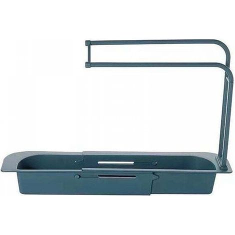Évier télescopique multifonctionnel pour fournitures de cuisine (bleu) (1/3)