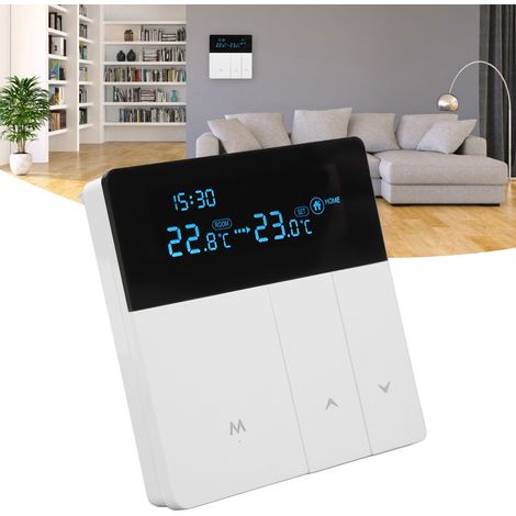 Thermostat intelligent, panneau de commande pour radiateur électrique AC90V-240V 16A (1/5)